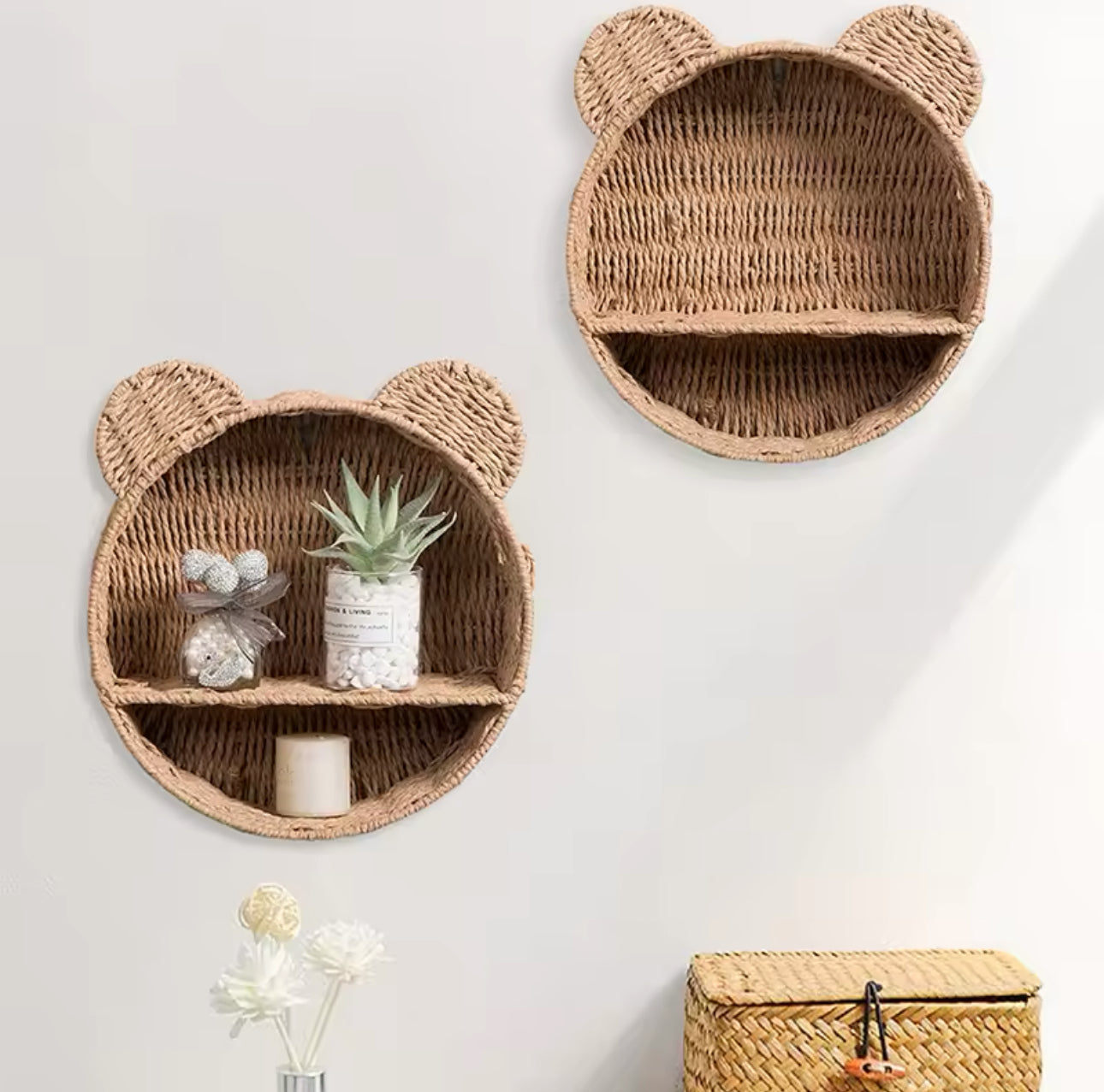 Rotan Wall Basket