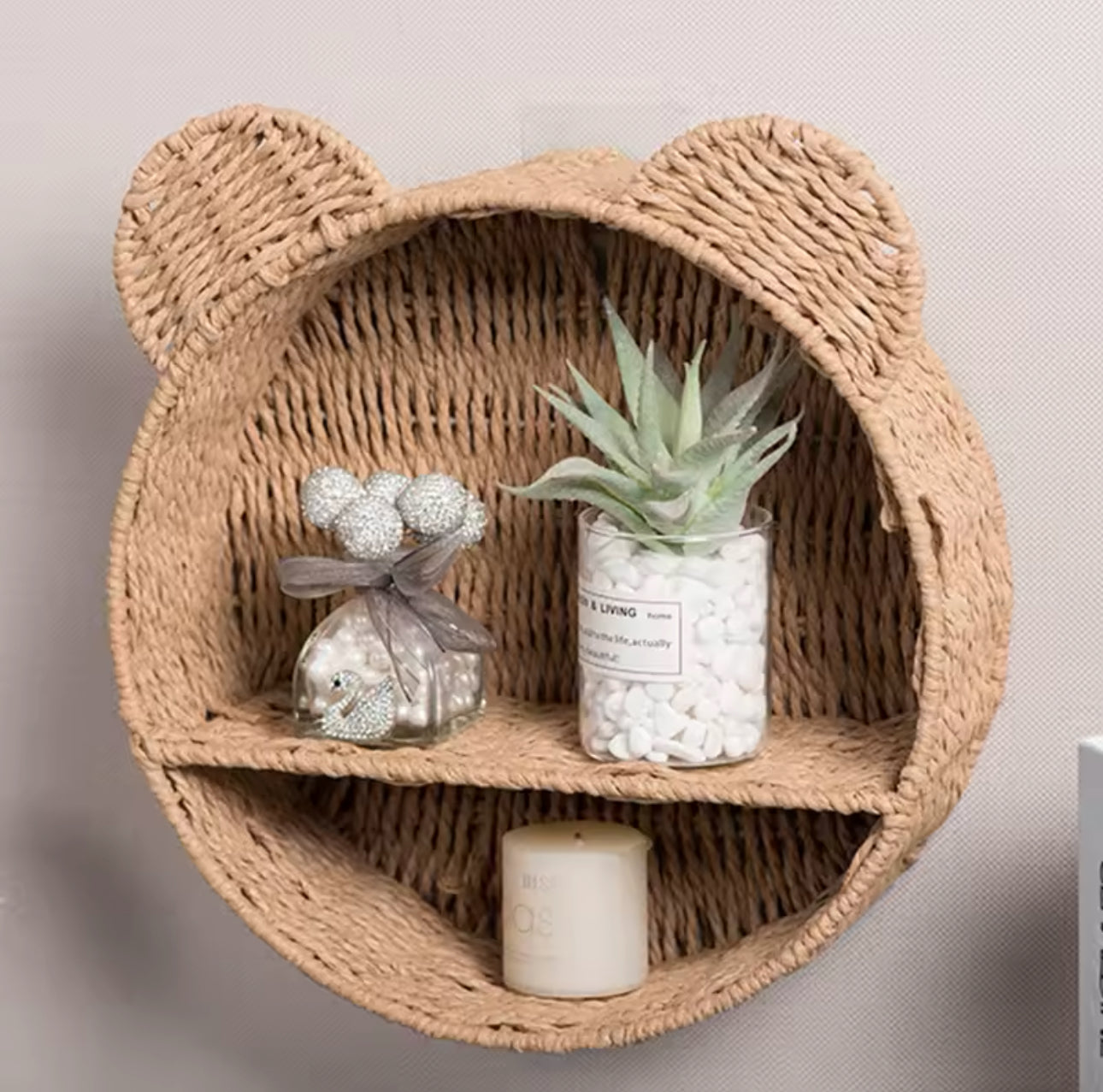 Rotan Wall Basket