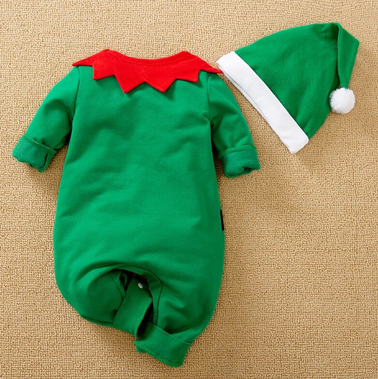 Christmas Elf Costume with Hat