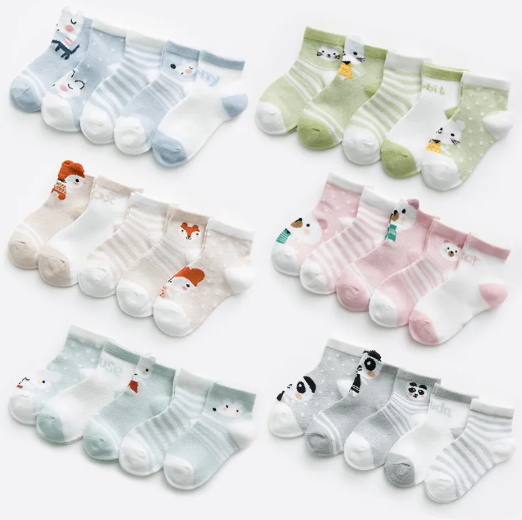 5Pack Animal Socks