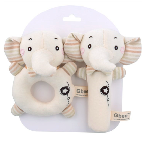 Animal Rattle Set