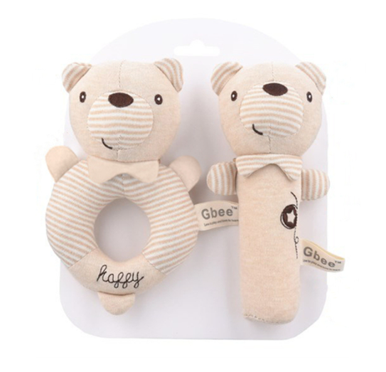 Animal Rattle Set