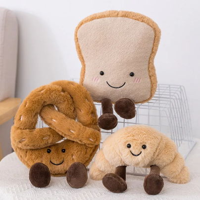 Plush Happy Breads