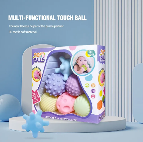 6 Texture Soft Balls