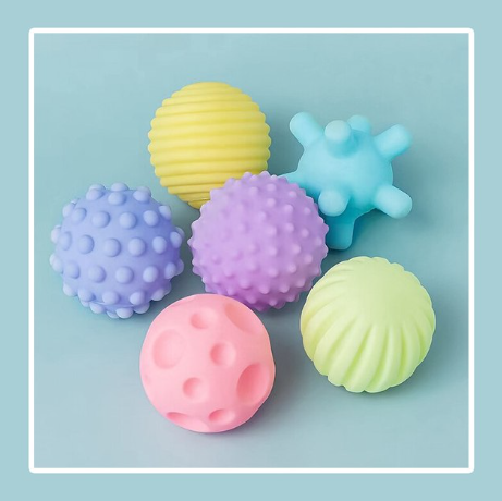 6 Texture Soft Balls