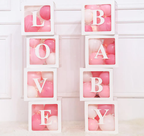 Paper Decor Letter Boxes