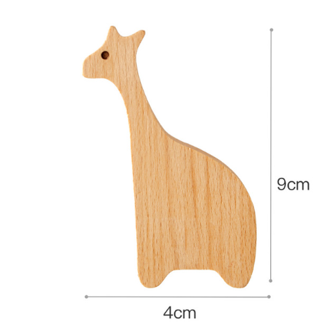 Wooden Animal Wall Coat Hanger