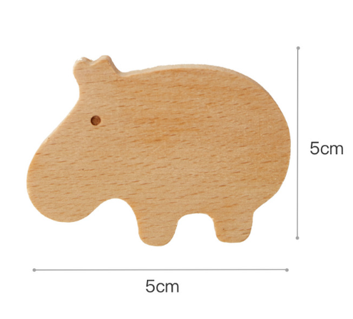 Wooden Animal Wall Coat Hanger