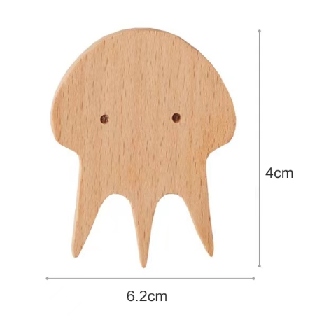 Wooden Animal Wall Coat Hanger