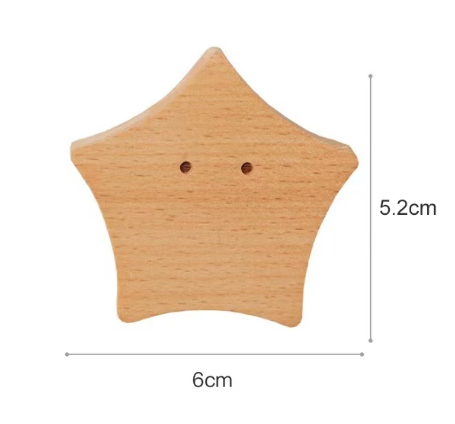 Wooden Animal Wall Coat Hanger