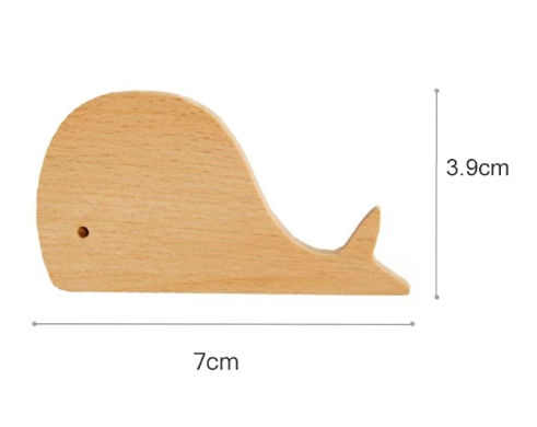 Wooden Animal Wall Coat Hanger