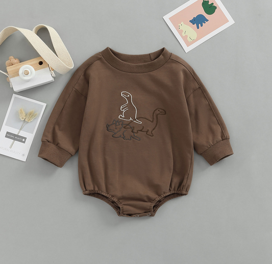 Dino Longsleeve Bodysuit