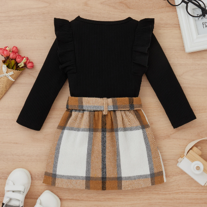 Bow Skirt Set