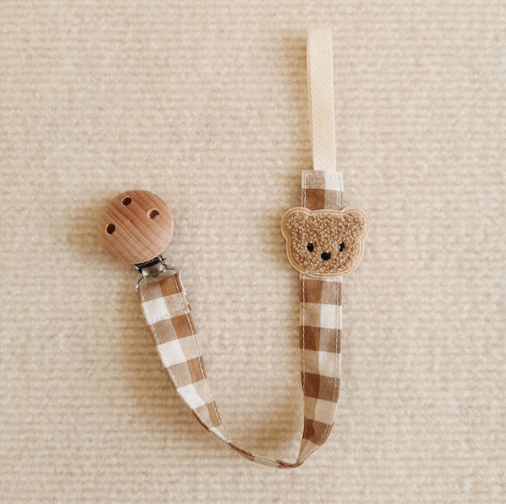 Bear Pacifier Clip