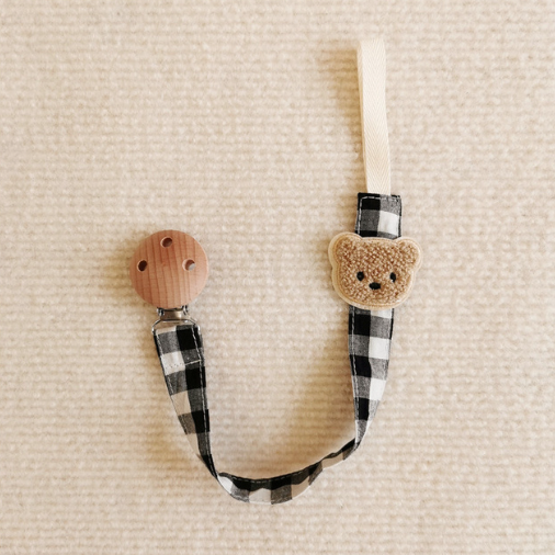 Bear Pacifier Clip