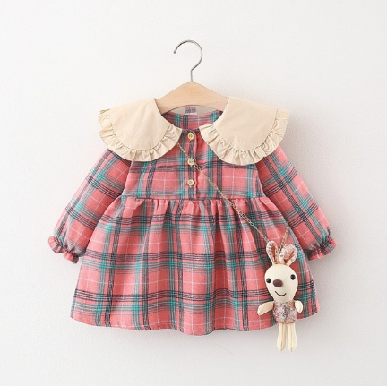 Autumn Teddy Bear Dress