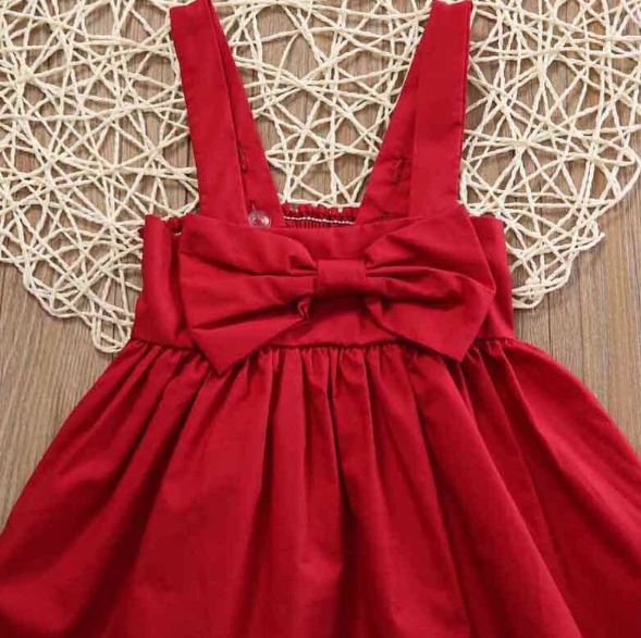 Red Bow Dress