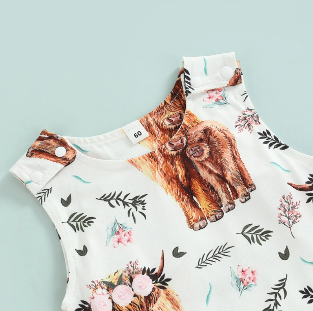 Flower Bison Jumpsuit