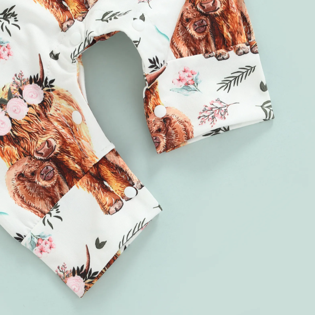 Flower Bison Jumpsuit