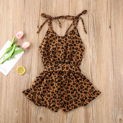 Leopard Print Jumpsuit