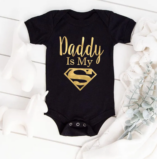 Daddy is my Superhero Bodysuit