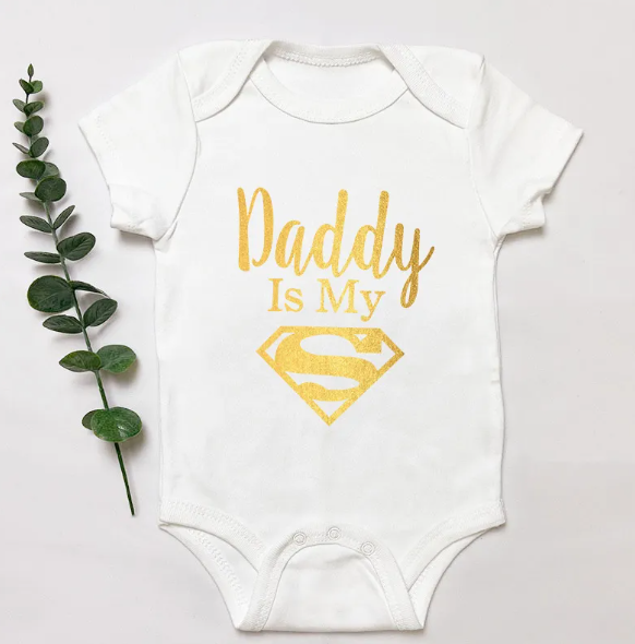 Daddy is my Superhero Bodysuit