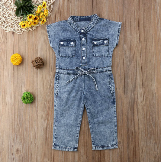 Autumn Denim Jumpsuit