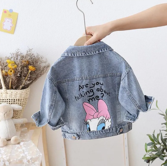 Denim Daisy Duck Jacket