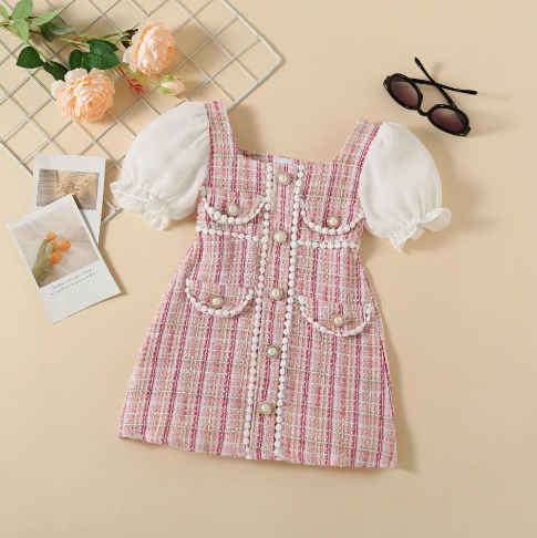 Pink Vintage Dress