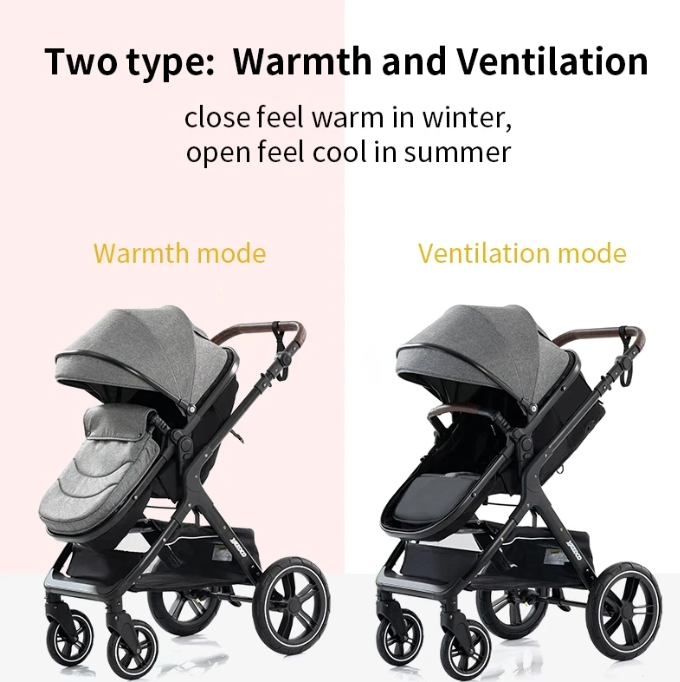 Deportable 3-Piece Stroller