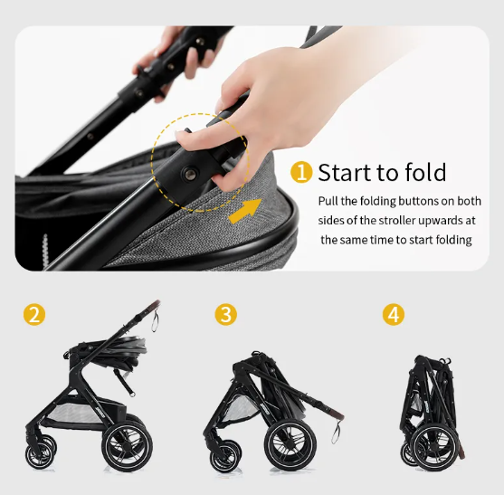 Deportable 3-Piece Stroller