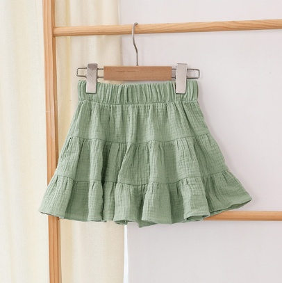 Ribbed Cotton Skirt