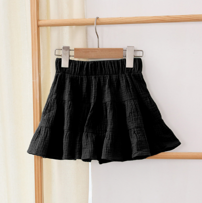 Ribbed Cotton Skirt