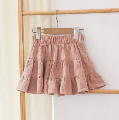 Ribbed Cotton Skirt