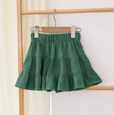 Ribbed Cotton Skirt