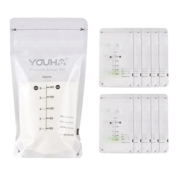 10pcs Breast Milk Storage Bags