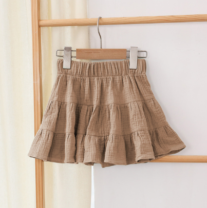 Ribbed Cotton Skirt