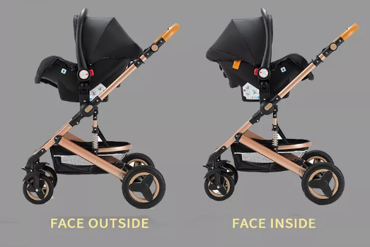 Luxury Deportable 3-Piece Stroller