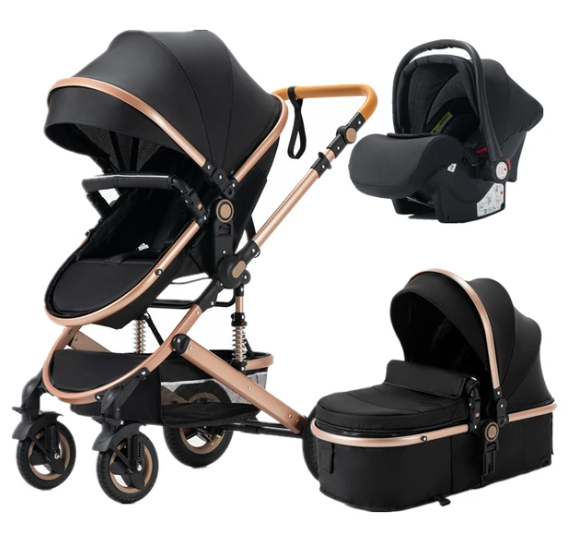 Luxury Deportable 3-Piece Stroller