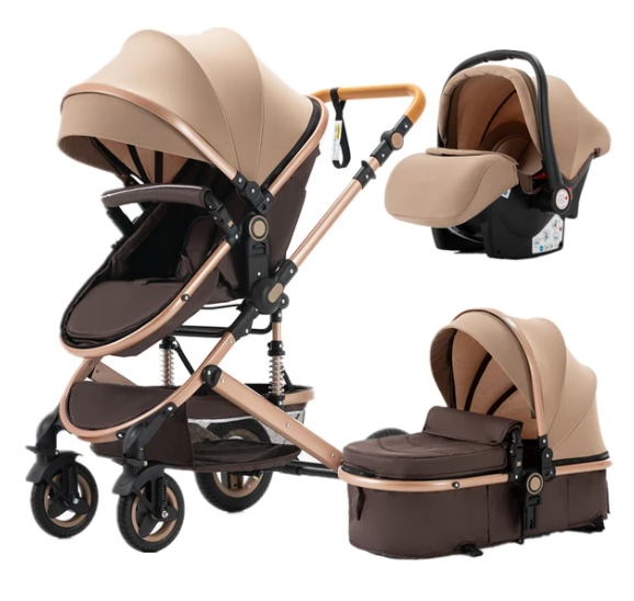 Luxury Deportable 3-Piece Stroller