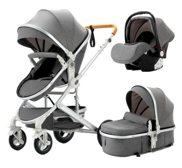 Luxury Deportable 3-Piece Stroller