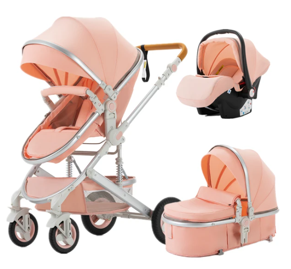 Luxury Deportable 3-Piece Stroller