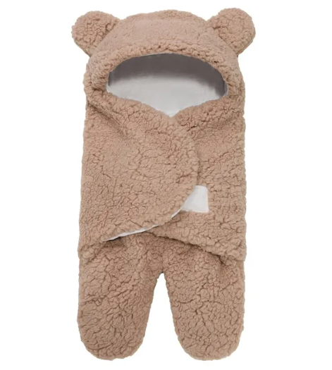 Plush Teddy Swaddle