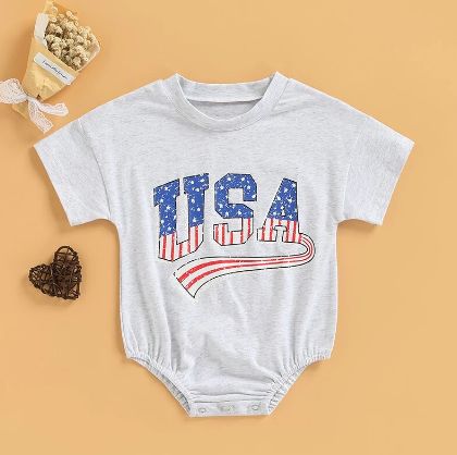 Puffed USA Jumpsuit