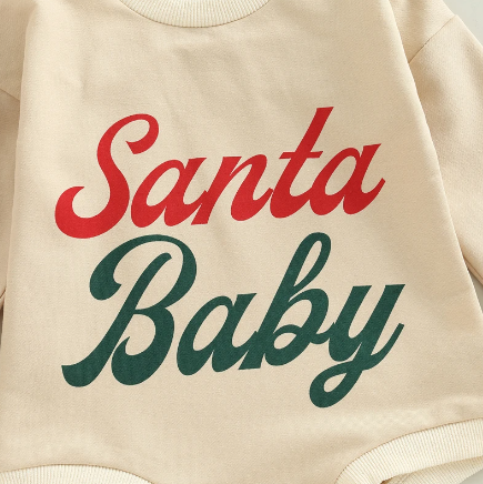 Santa Baby Bodysuit