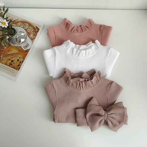 Longsleeve Bodysuit with Headbow