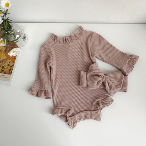 Longsleeve Bodysuit with Headbow