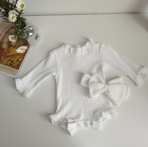 Longsleeve Bodysuit with Headbow